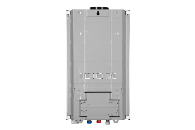 ARDESTO X2 gas column, 10 l/min, 20 kW, battery ignition, display, stainless steel