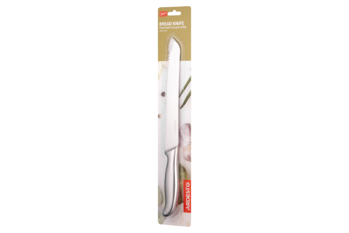 Ardesto Bread Knife Gemini, 20.3cm, stainless steel