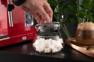 Ardesto Sugar bowl, 500ml, borosilicate glass, transparent
