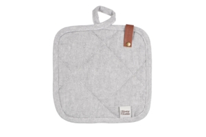 Ardesto Potholder Oliver, 20x20cm, 100% cotton, filling: batting, gray