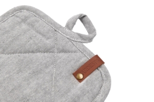 Ardesto Potholder Oliver, 20x20cm, 100% cotton, filling: batting, gray