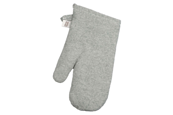 Ardesto Oven mitten Oliver, 18х30cm, 100% cotton, filling: batting, green