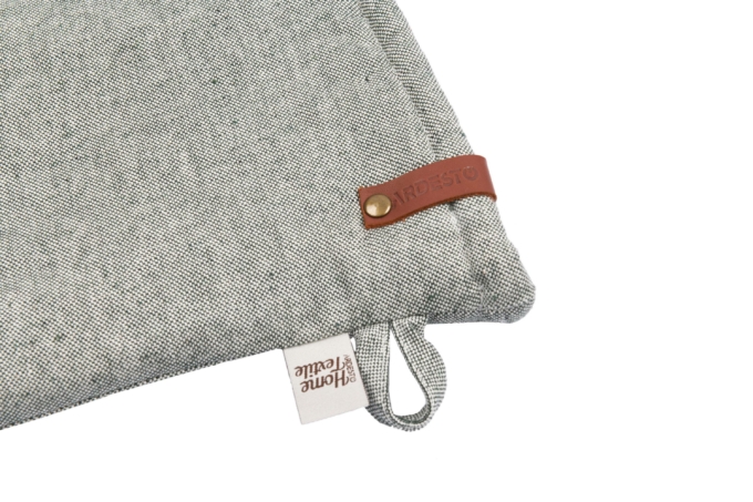 Ardesto Oven mitten Oliver, 18х30cm, 100% cotton, filling: batting, green