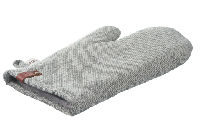 Ardesto Oven mitten Oliver, 18х30cm, 100% cotton, filling: batting, green
