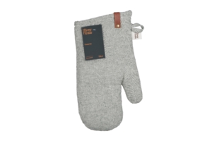 Ardesto Oven mitten Oliver, 18х30cm, 100% cotton, filling: batting, green