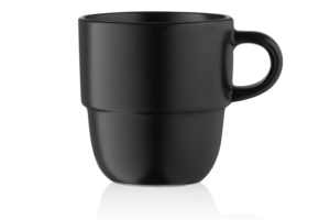 ARDESTO Mug Trento, 390 ml , black, ceramics