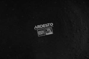 Тарілка обідня Ardesto Trento, 26.5см, кераміка, чорний