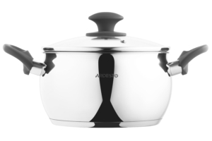 ARDESTO Каструля Gemini Cremona, скляна кришка, 4.0 л, нержавіюча сталь