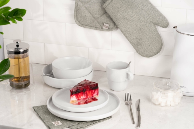 Салатник Ardesto Trento, 16см, керамика, белый