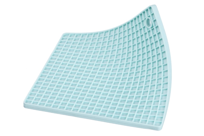 Ardesto Trivet Fresh, 17.5х17.5cm, silicone, blue