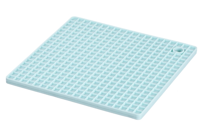 Ardesto Trivet Fresh, 17.5х17.5cm, silicone, blue
