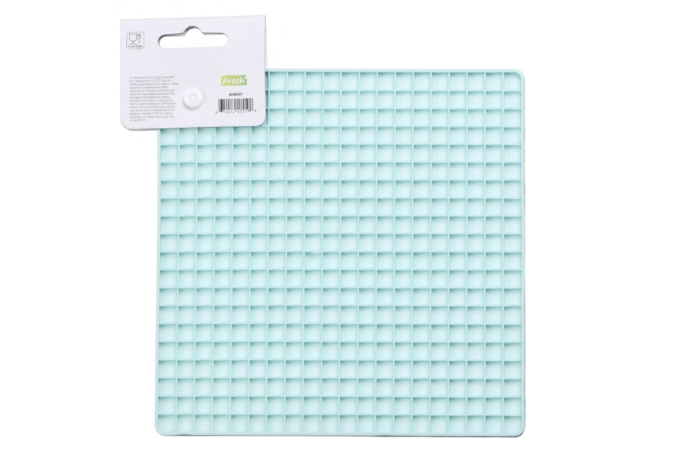 Ardesto Trivet Fresh, 17.5х17.5cm, silicone, blue
