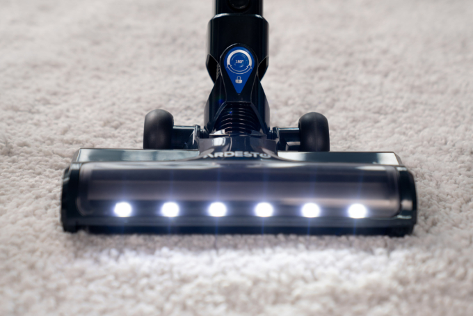 Ardesto cordless VC, 32W, dust cont -0.6L, battery operation up to 60min, HEPA, black with blue
