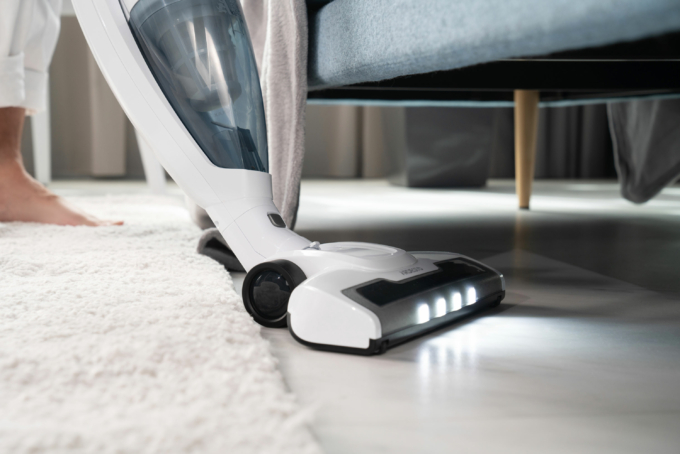Ardesto cordless VC, 85W, dust cont -0.5L, battery operation up to 35min, HEPA, white