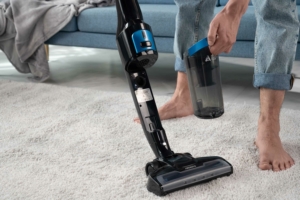 Ardesto cordless VC, 140W, dust cont -1L, battery operation up to 50min, HEPA, black with blue