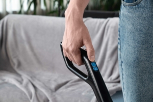 Ardesto cordless VC, 140W, dust cont -1L, battery operation up to 50min, HEPA, black with blue