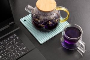 Ardesto Trivet Fresh, 17.5х17.5cm, silicone, blue