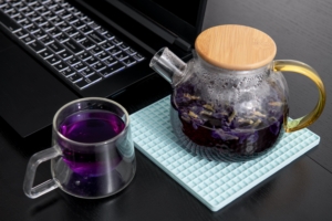 Ardesto Trivet Fresh, 17.5х17.5cm, silicone, blue