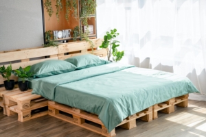 Duvet cover ARDESTO Mix&Match, 160x220cm, 100% cotton, sateen, green