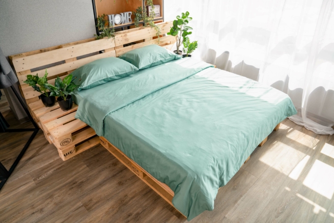 Підковдра ARDESTO Mix&Match, 160х220см, 100% бавовна, сатин, зелений