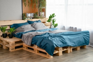 Пододеяльник ARDESTO Mix&Match, 160х220см, 100% хлопок, сатин, синий