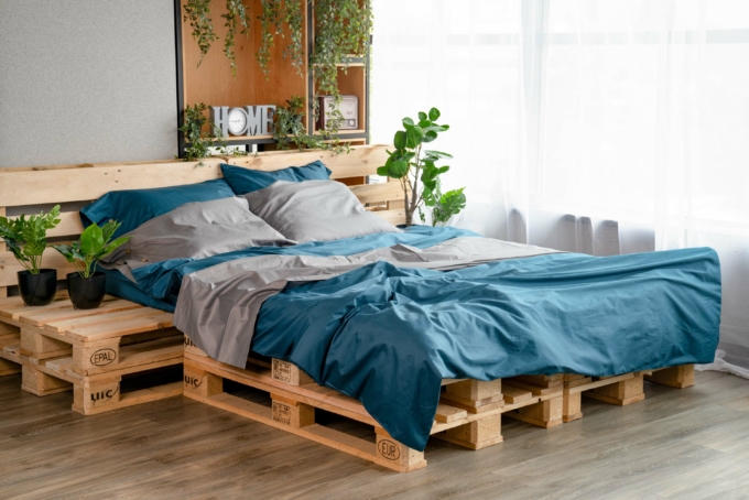 Пододеяльник Ardesto Mix&Match, 200х220см, 100% хлопок, сатин, синий