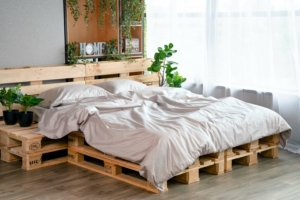 Fitted sheet ARDESTO Mix&Match 160×200+30cm, 100% cotton, sateen, ivory