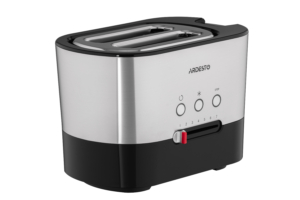 Ardesto toaster Steel Collection 800W, metal/plastic, silver-black