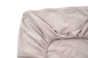 Fitted sheet ARDESTO Mix&Match 160×200+30cm, 100% cotton, sateen, ivory