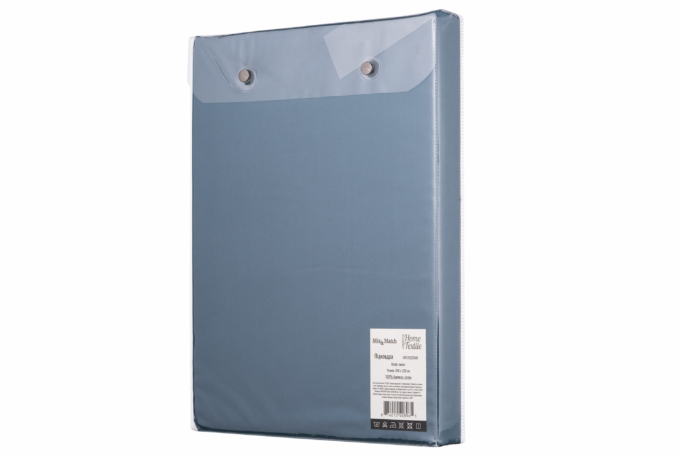 Пододеяльник ARDESTO Mix&Match, 160х220см, 100% хлопок, сатин, синий