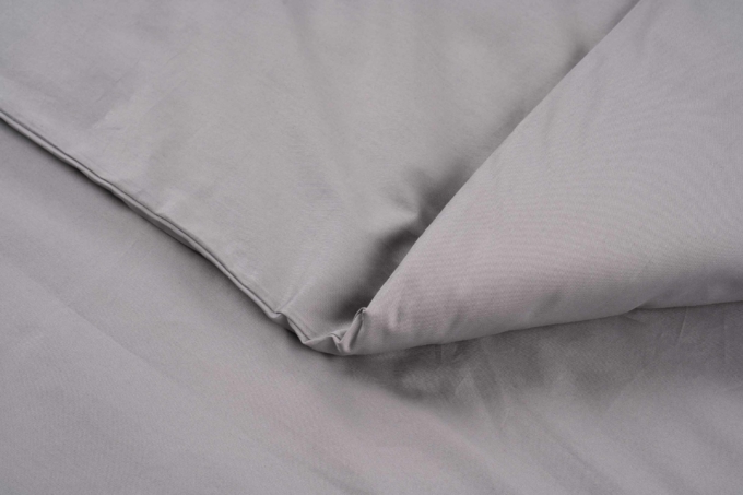 Пододеяльник ARDESTO Mix&Match, 160х220см, 100% хлопок, сатин, серый