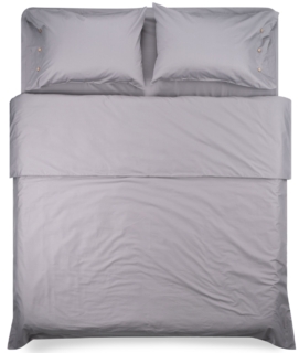 Підковдра Ardesto Mix&Match, 160х220см, 100% бавовна, сатин, сірий