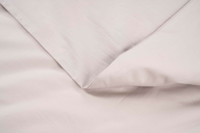Duvet cover ARDESTO Mix&Match, 160x220cm, 100% cotton, sateen, ivory