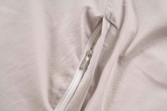 Duvet cover ARDESTO Mix&Match, 160x220cm, 100% cotton, sateen, ivory