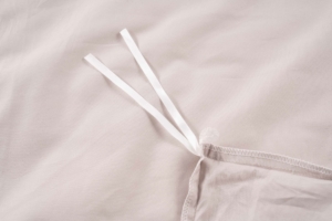 Duvet cover ARDESTO Mix&Match, 160x220cm, 100% cotton, sateen, ivory