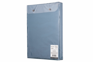 Fitted sheet ARDESTO Mix&Match 180×200+30cm, 100% cotton, sateen, blue