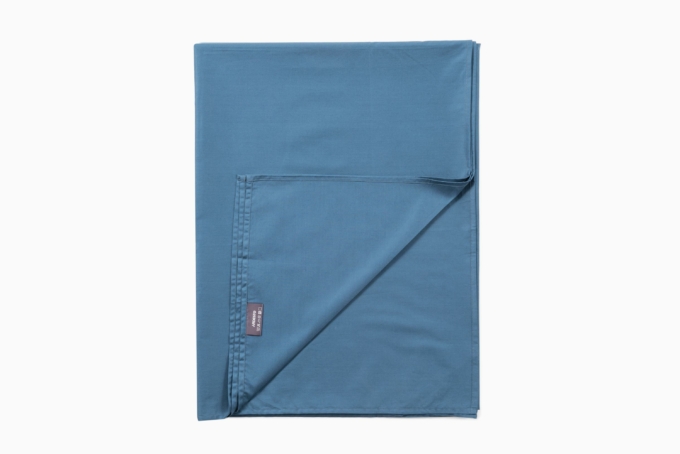 Простынь ARDESTO Mix&Match, 180х240см, 100% хлопок, сатин, синий