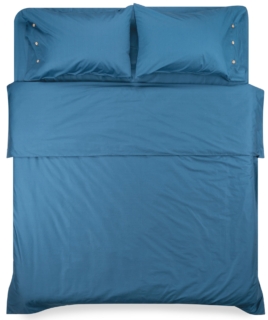 Простирадло Ardesto Mix&Match, 180х240см, 100% бавовна, сатин, синій