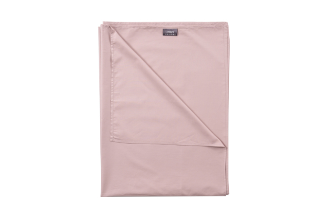 Простынь Ardesto Mix&Match, 180х240см, 100% хлопок, сатин, розовый светлый