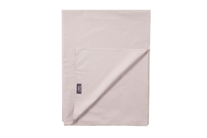 Flat sheet ARDESTO Mix&Match 240x260cm, 100% cotton, sateen, ivory