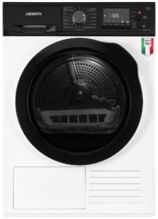 Dryer ARDESTO heat pump Bianco Vero, 8kg, A++, 63cm, display, drum lighting, white