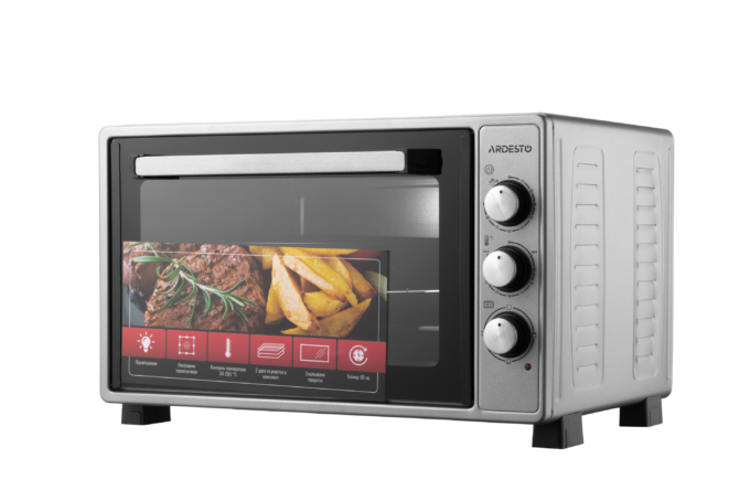 Electric oven ARDESTO, 40L, 1300W, mech., grey