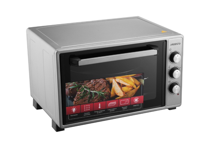 Electric oven ARDESTO, 40L, 1300W, mech., grey
