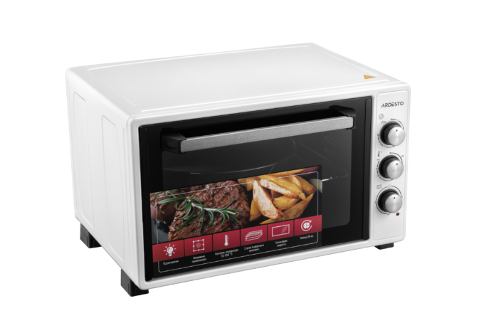 Electric oven ARDESTO, 40L, 1300W, mech., white