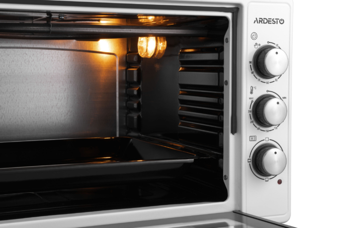 Electric oven ARDESTO, 40L, 1300W, mech., white