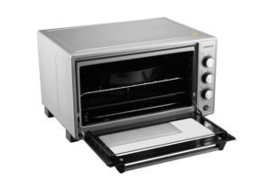 Electric oven ARDESTO, 52L, 1700W, mech., convection, double glass, rotisserie, grey