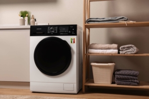 WM ARDESTO front load Bianco Vero, 7kg, 1400, A+++, 45cm, display, inverter, white