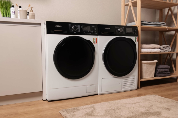 WM ARDESTO front load Bianco Vero, 7kg, 1400, A+++, 45cm, display, inverter, white