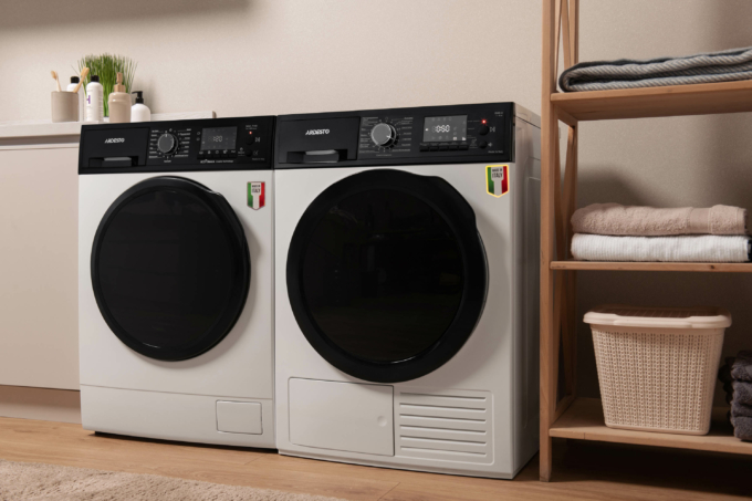 WM ARDESTO front load Bianco Vero, 7kg, 1400, A+++, 45cm, display, inverter, white