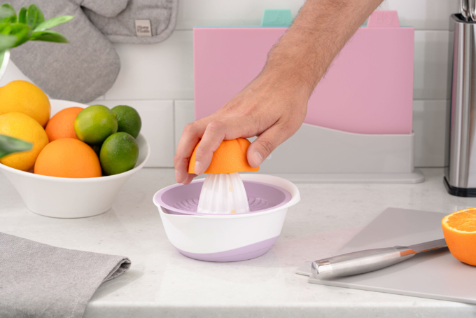 Ardesto Citrus manual squeezer Fresh, 0.6l, plastic, lilac